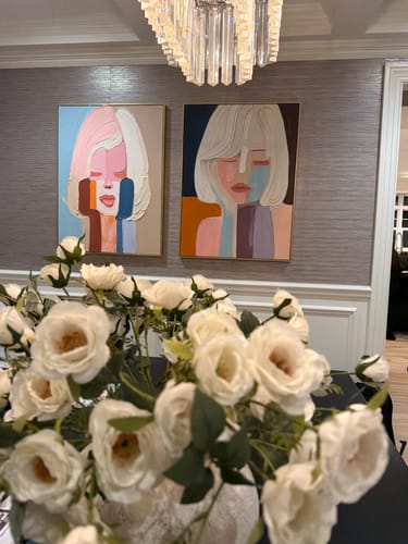 Customer review photo for Plaster Art Texture Painting #SG256