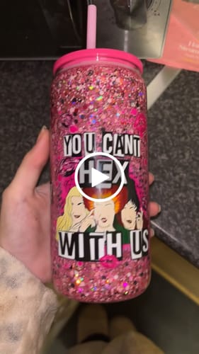 Customer video review of Custom GLASS Snow Globe