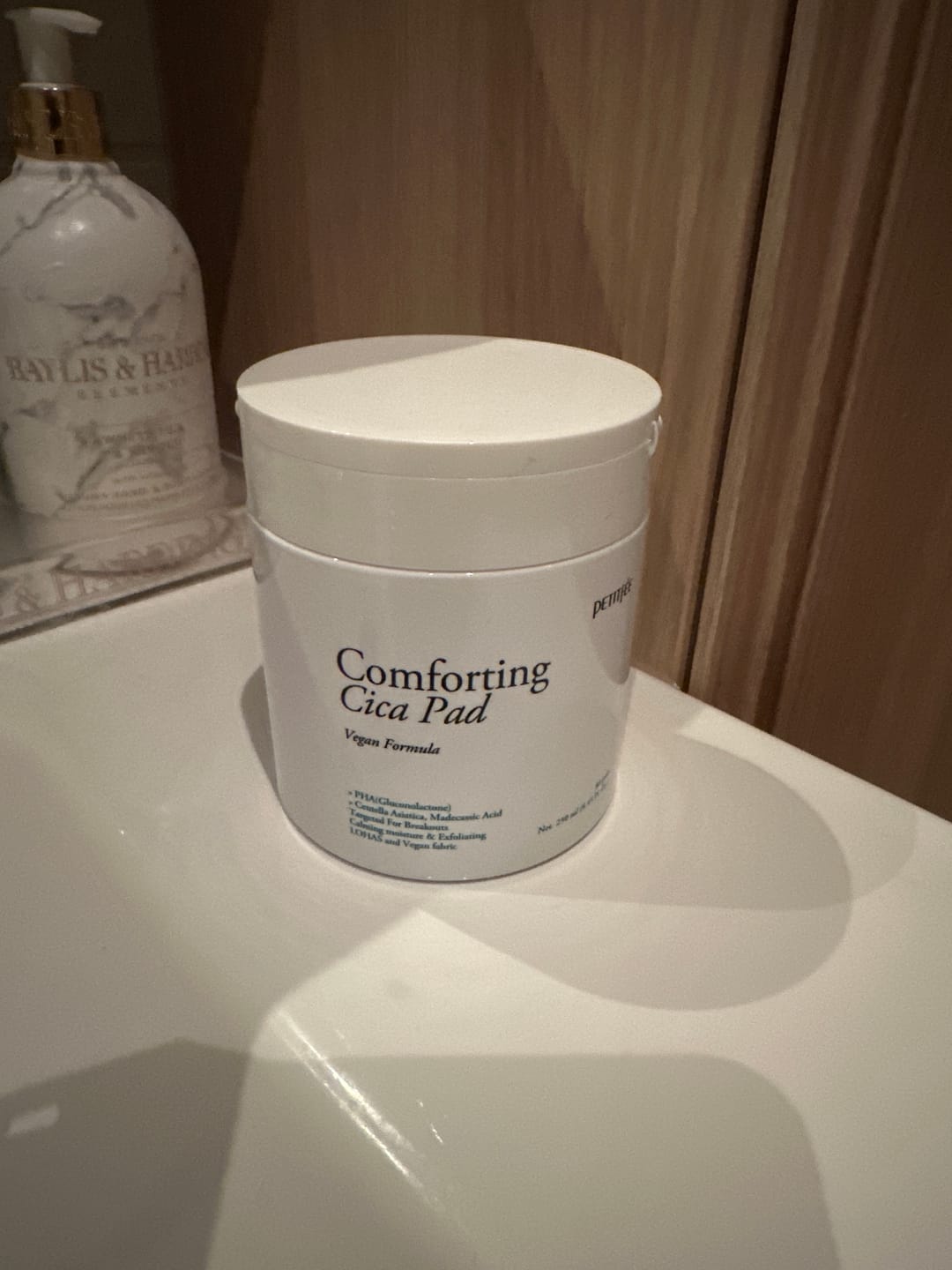 Customer photo review of Petitfee Comforting Cica Pads (80stk) - Beroligende og lett eksfolierende pads