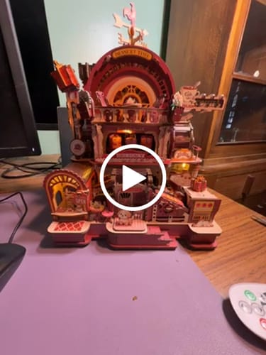 Customer video review of Dessert Time Workshop Mechanical Rotating 3D Wooden Puzzle