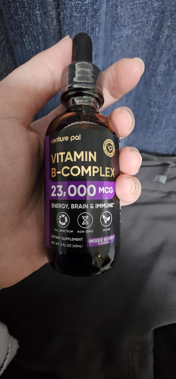 Customer photo review of Vitamin B - complex - Mixed Berry - 200 mcg Liquid Drops