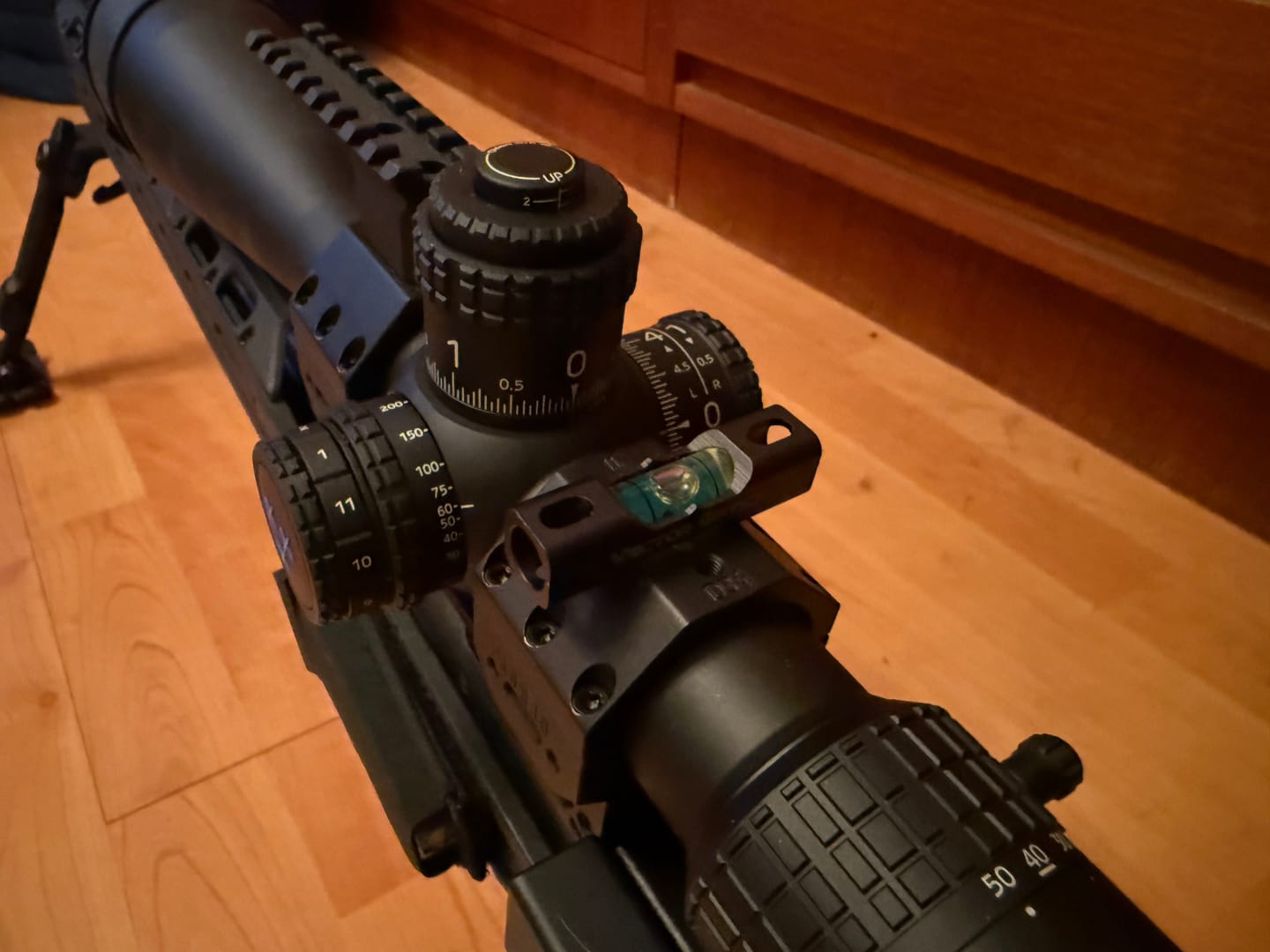 Customer photo review of Vector Optics SCACD-19 Wasserwaage zur Montage an XASR Ringmontagen oder zum Auflegen