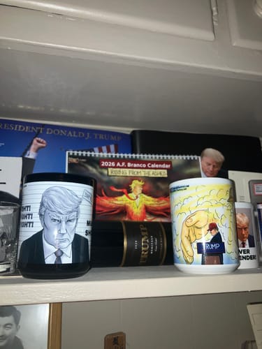 Customer photo review of Branco's 2026 Year of MAGA Calendar- Celebrate Freedom & Trump
