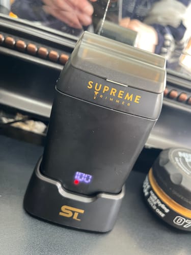 Customer photo review of Shaver Supreme Trimmer Crunch Black | PREVENTA