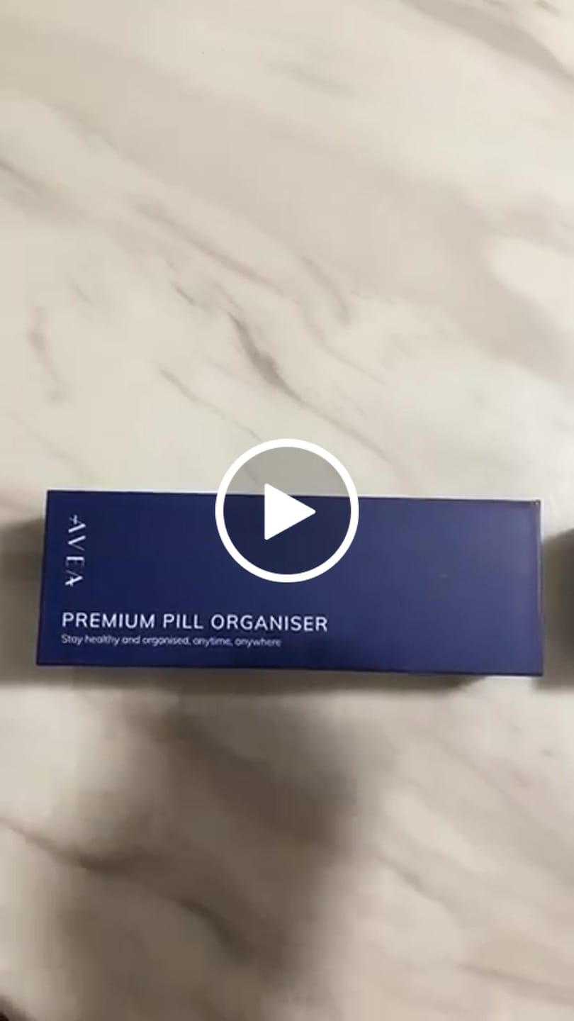 Customer video review of AVEA Premium Pill Organiser