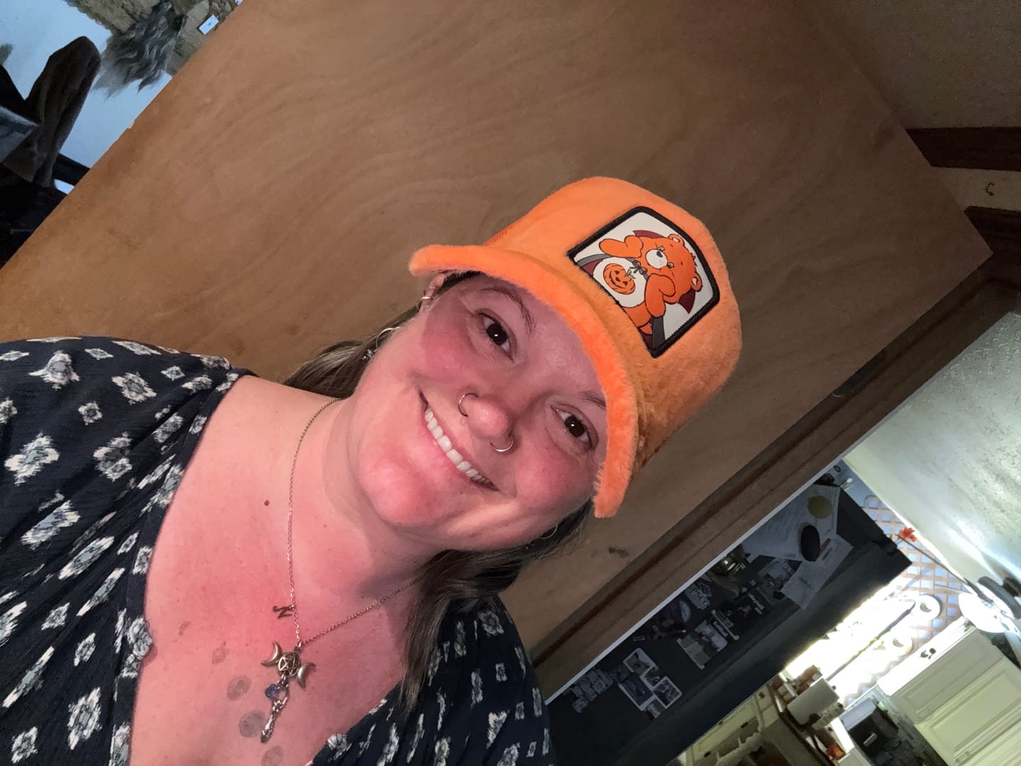 Customer photo review of OVERLORD X Care Bears: Trick or Sweet Bear Trucker Cap