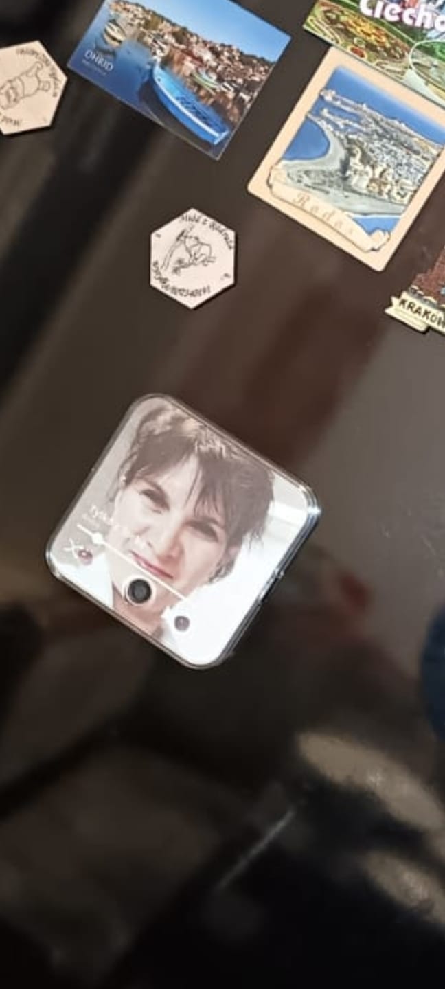 Customer photo review of Personalizowany magnes muzyczny ze zdjęciem – idealny prezent dla pary