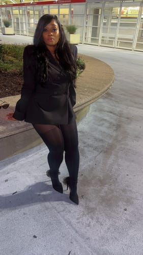 Customer photo review of Suiting Double-Breasted Blazer