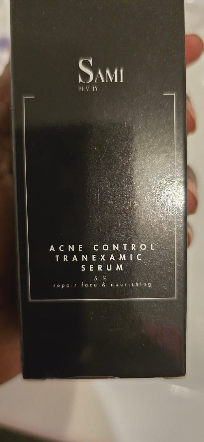 Customer photo review of Serum Visage hydra glow / acne control