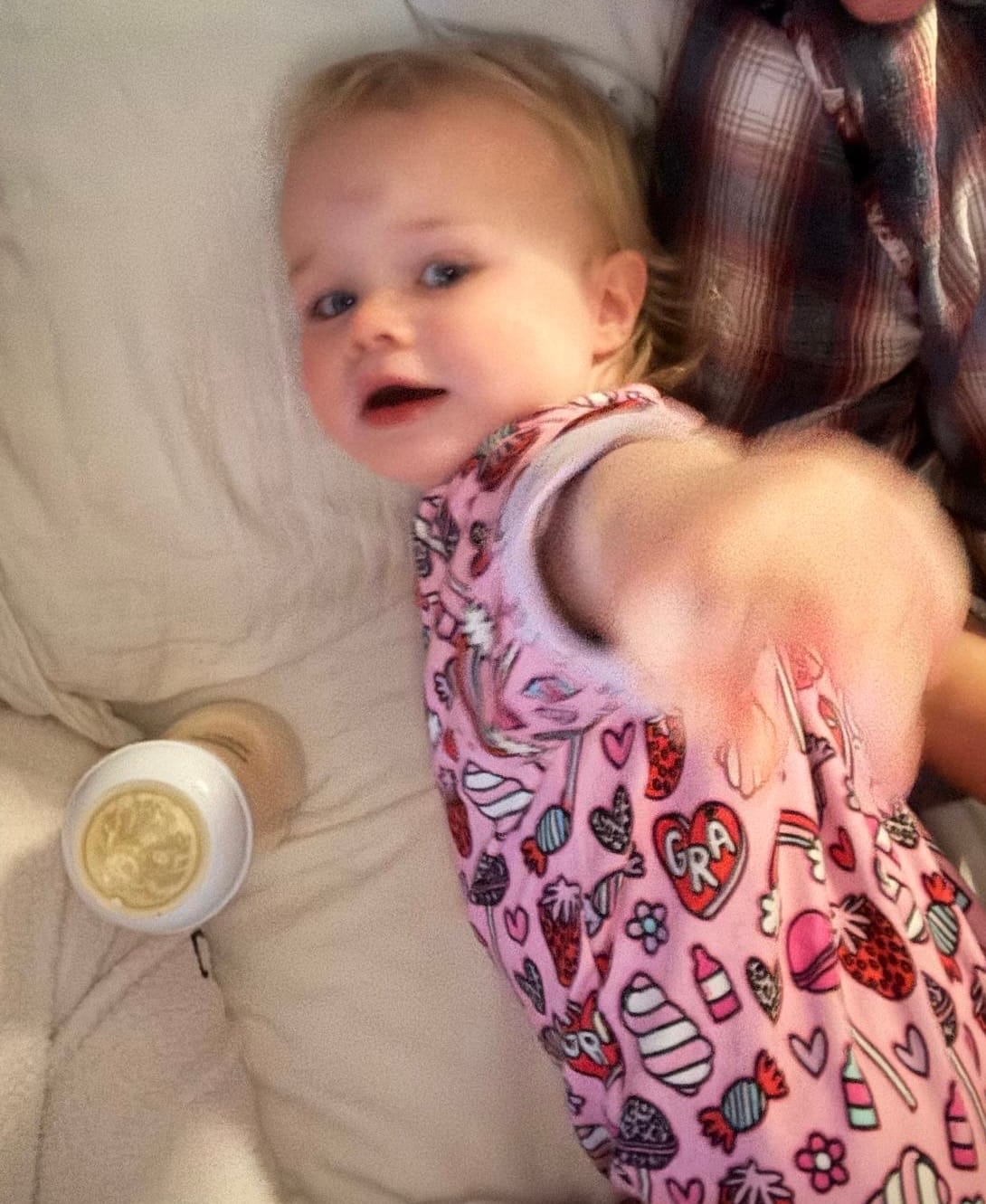 Customer photo review of Grá Onesie