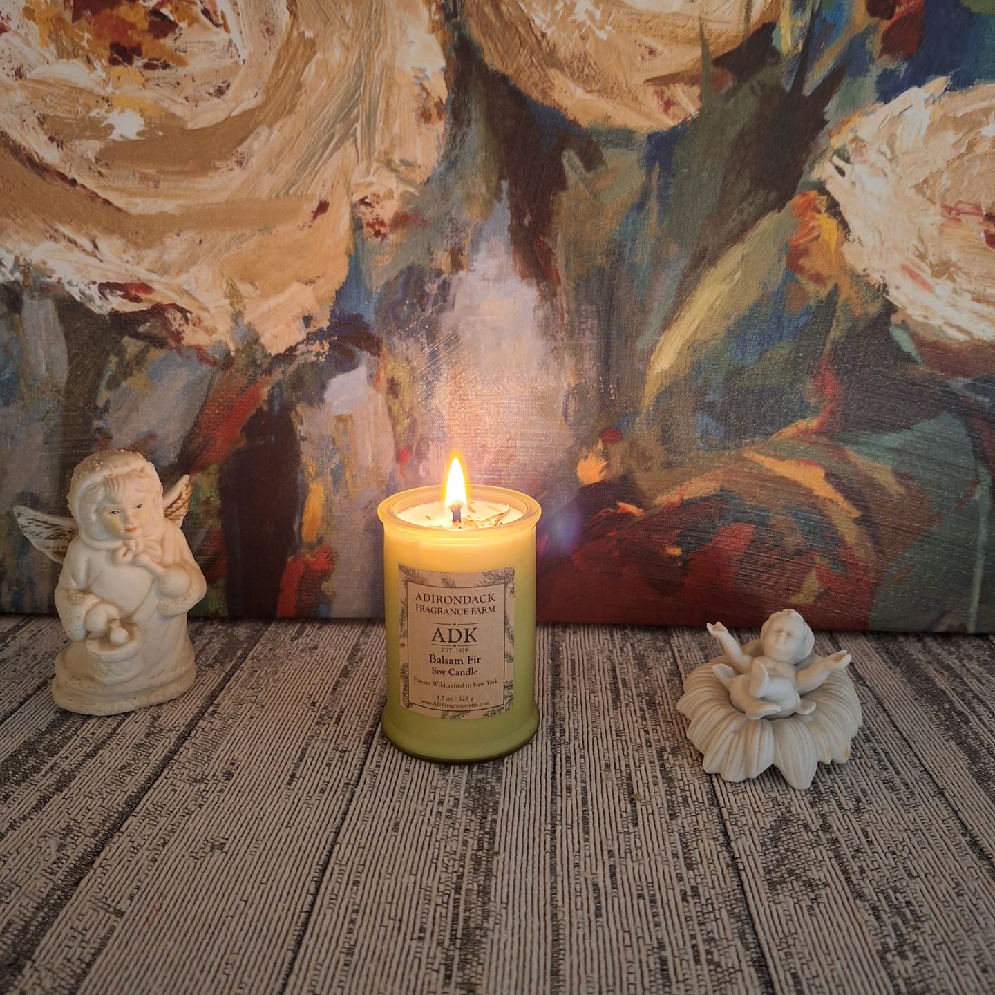 Customer photo review of Balsam & Cedar Candle