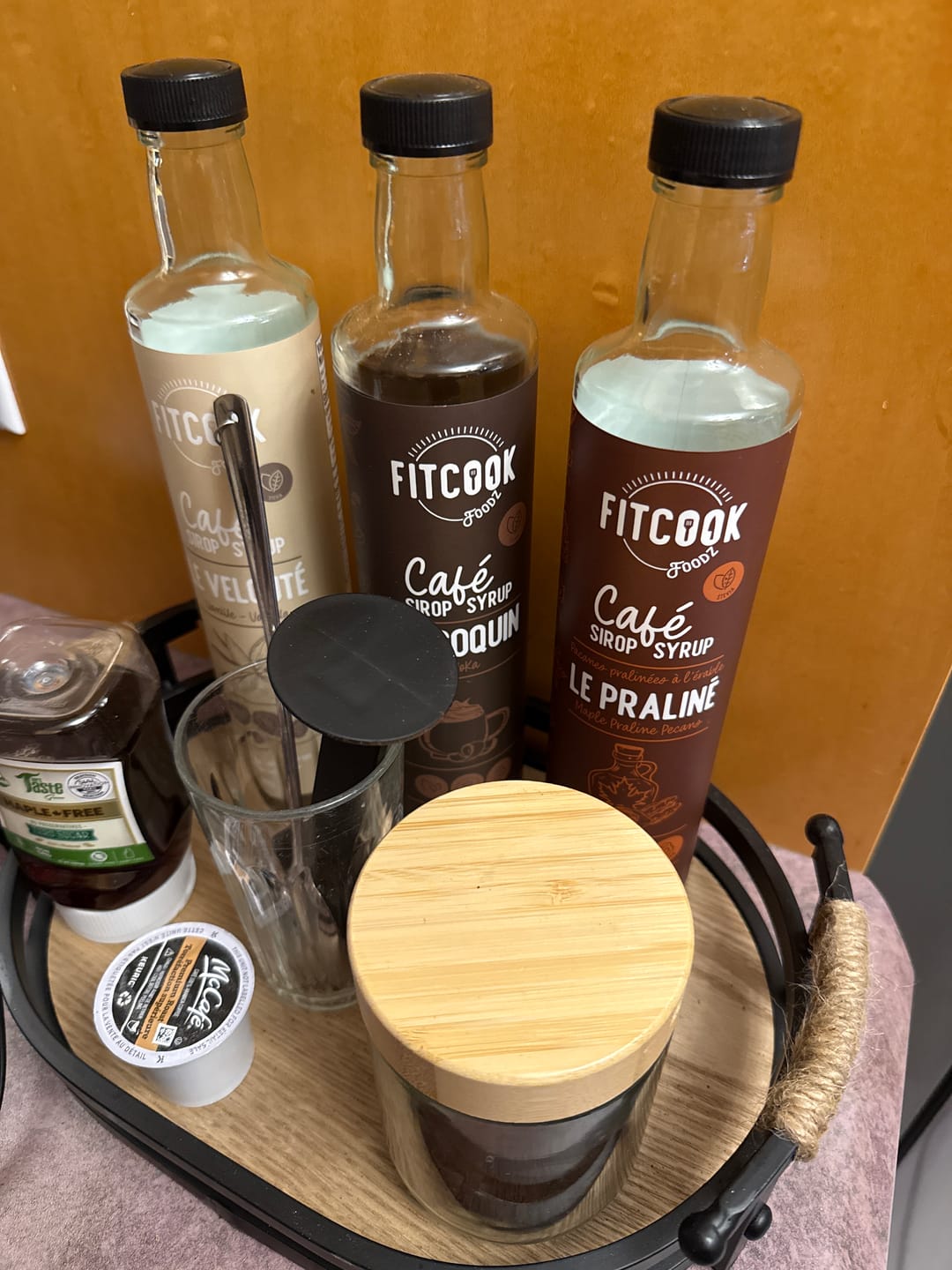 Customer photo review of Fitcook Foodz - Sirop pour Café - 500ml
