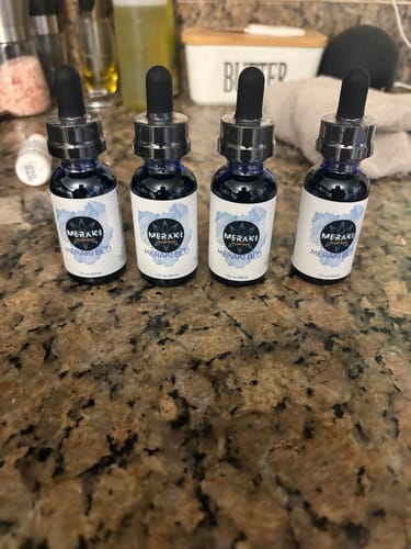 Customer photo review of Meraki Blu USP Grade Methylene Blue 150mg