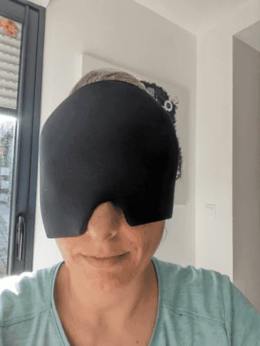 Customer photo review of Anti-Migräne-Haube Komfort +