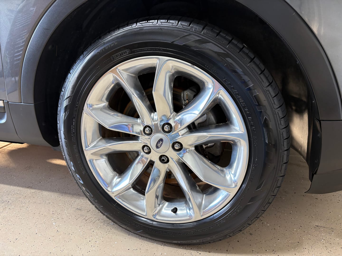 Customer photo review of Tire Cleaner