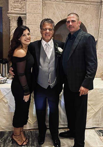 Customer photo review of Barry. Wang Silver Grey Necktie Floral Tie Pocket Square Cufflinks Set