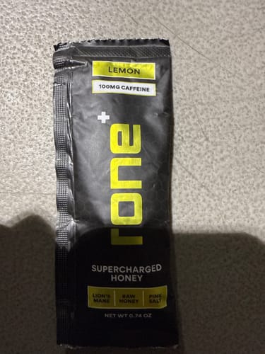 Customer photo review of 100mg Caffeine - Classic - SuperCharged Honey (20-Pack)