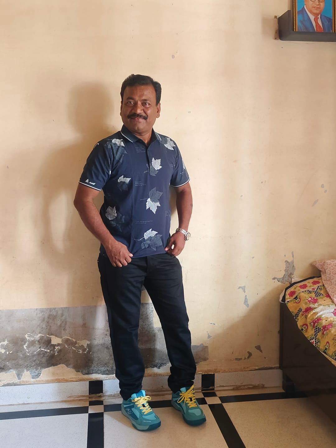 Customer photo review of Bacca Bucci Pickle Series Court Sneakers | OrthoLite Eco Insoles