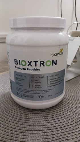 Customer photo review of Bioxtron Collagen Peptides with AFA Algae + Resveratrol + Hyaluronic Acid