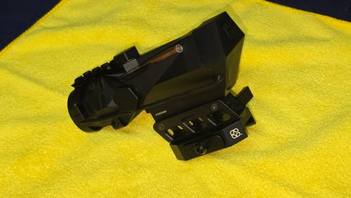 Customer photo review of Silicone Lens Cover for SATURN™ 4x32 Tactical Scope