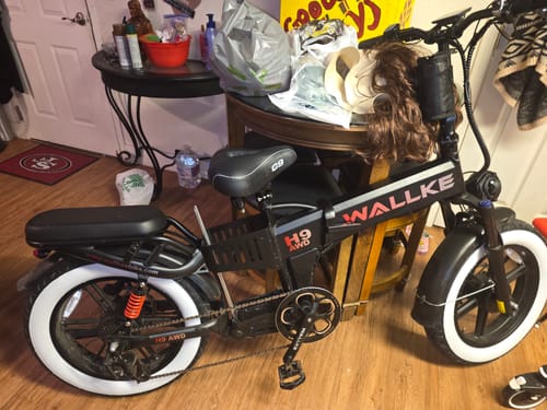 Customer photo review of Wallke H9 AWD | 3200W Folding Ebike 60/82Ah Battery