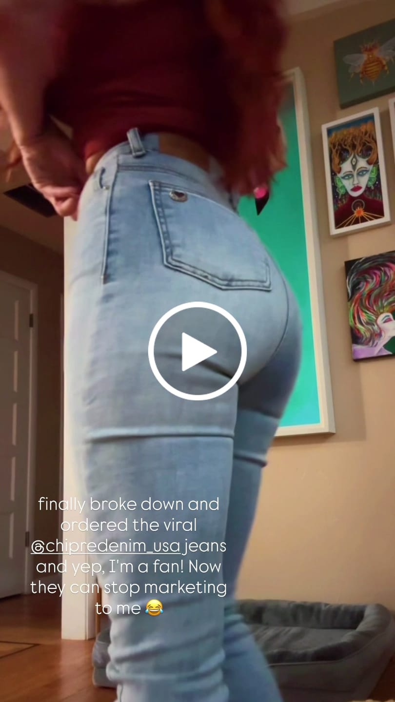 Customer video review of Dharma High-Rise Flattering Skinny Jean