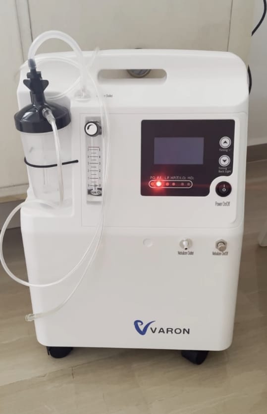 Customer photo review of VARON Serene 5 - Generatore di ossigeno premium per uso domestico, capacità 5 litri/minuto