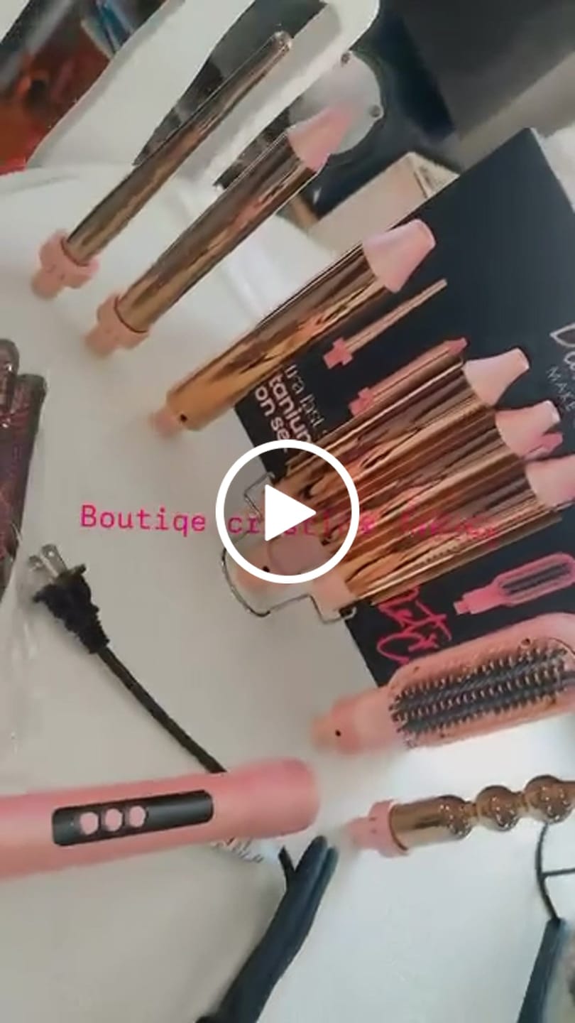 Customer video review of Ferro 6 En 1 Diana Fletes Pink Titanium Galvanizado