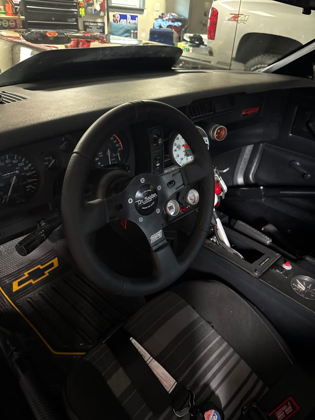 Customer photo review of Motion Raceworks MPI Race Steering Wheel All Black MPI-DRG-R513-BLK-MRW