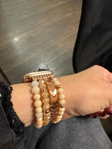 Customer photo review of NEU: Apple Watch Metallarmband "Juliette"