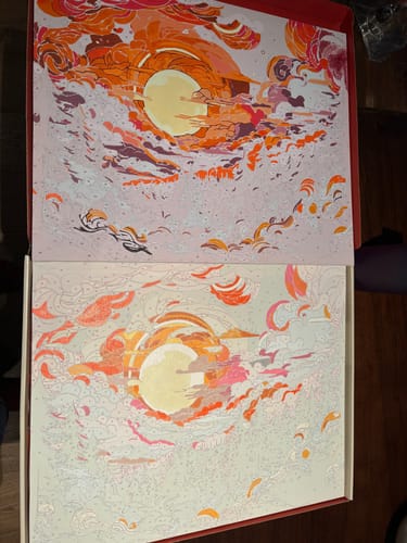 Customer photo review of Bubbly Moon Evening