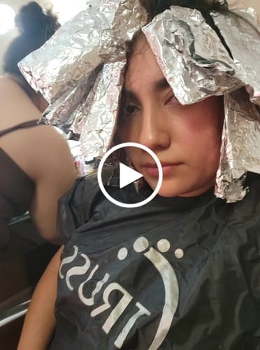 Customer photo review of Olaplex 4-In-1 Bond Moisture Mask, 12.55 oz