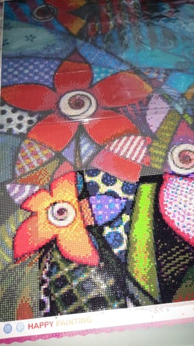 Customer photo review of Bloemen Abstract