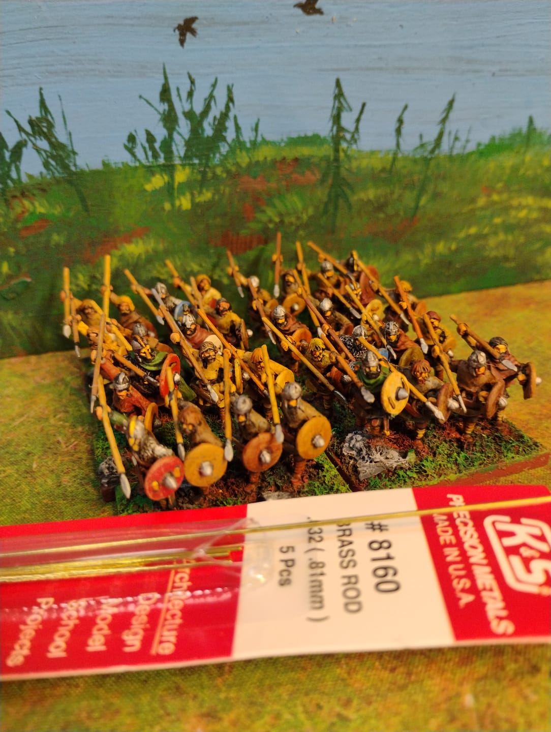 Customer photo review of Round Brass Rod: 1/32" OD x 12" Long (5 Pieces)