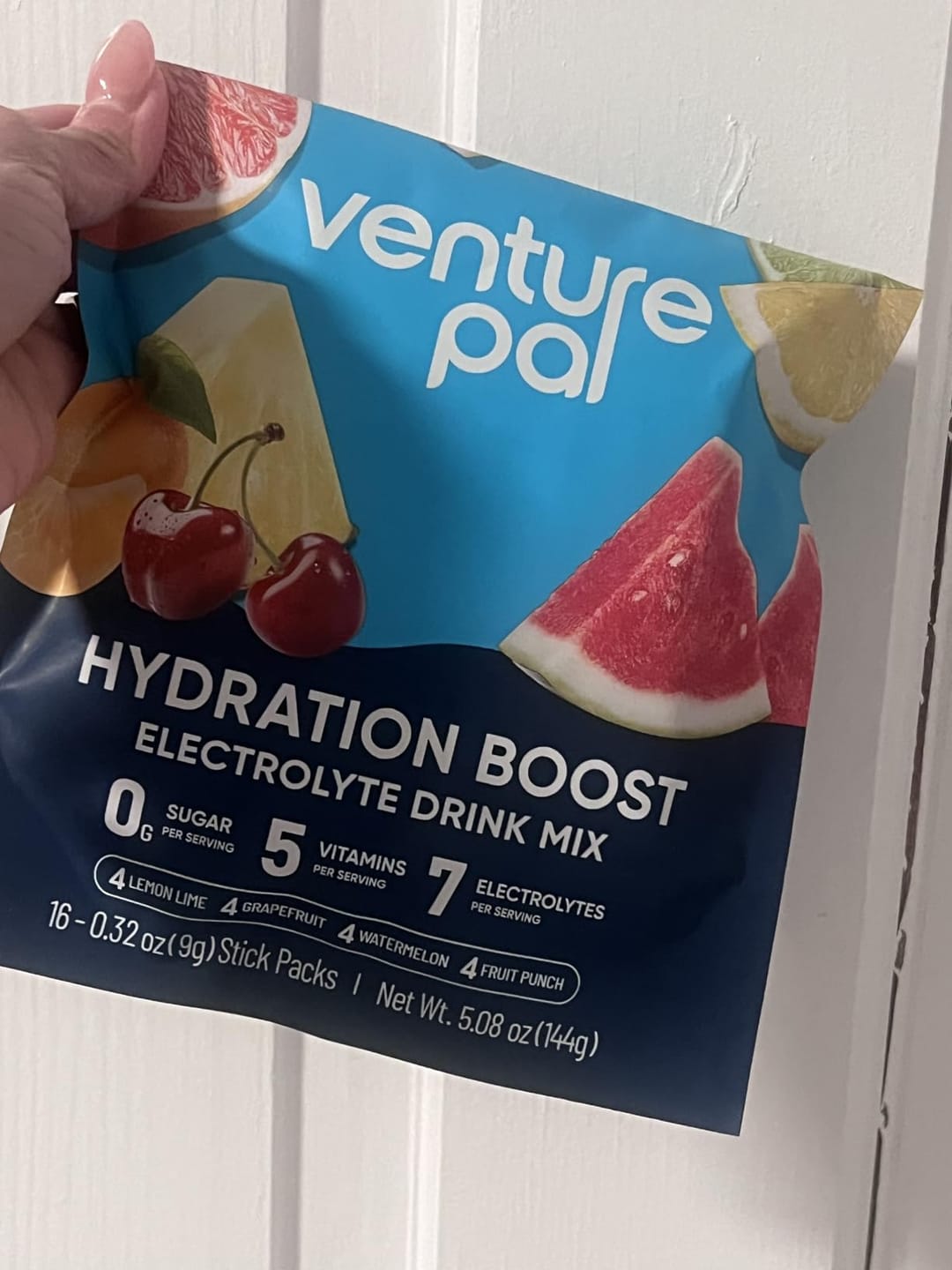 Customer photo review of Sugar Free Electrolyte Powder Packets