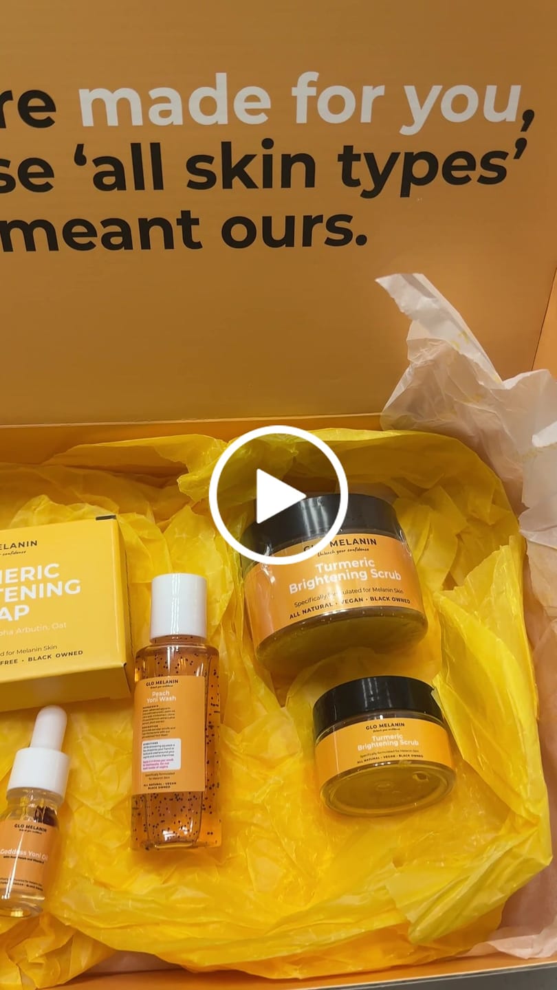 Customer video review of Turmeric Dark Spot Removal Scrub