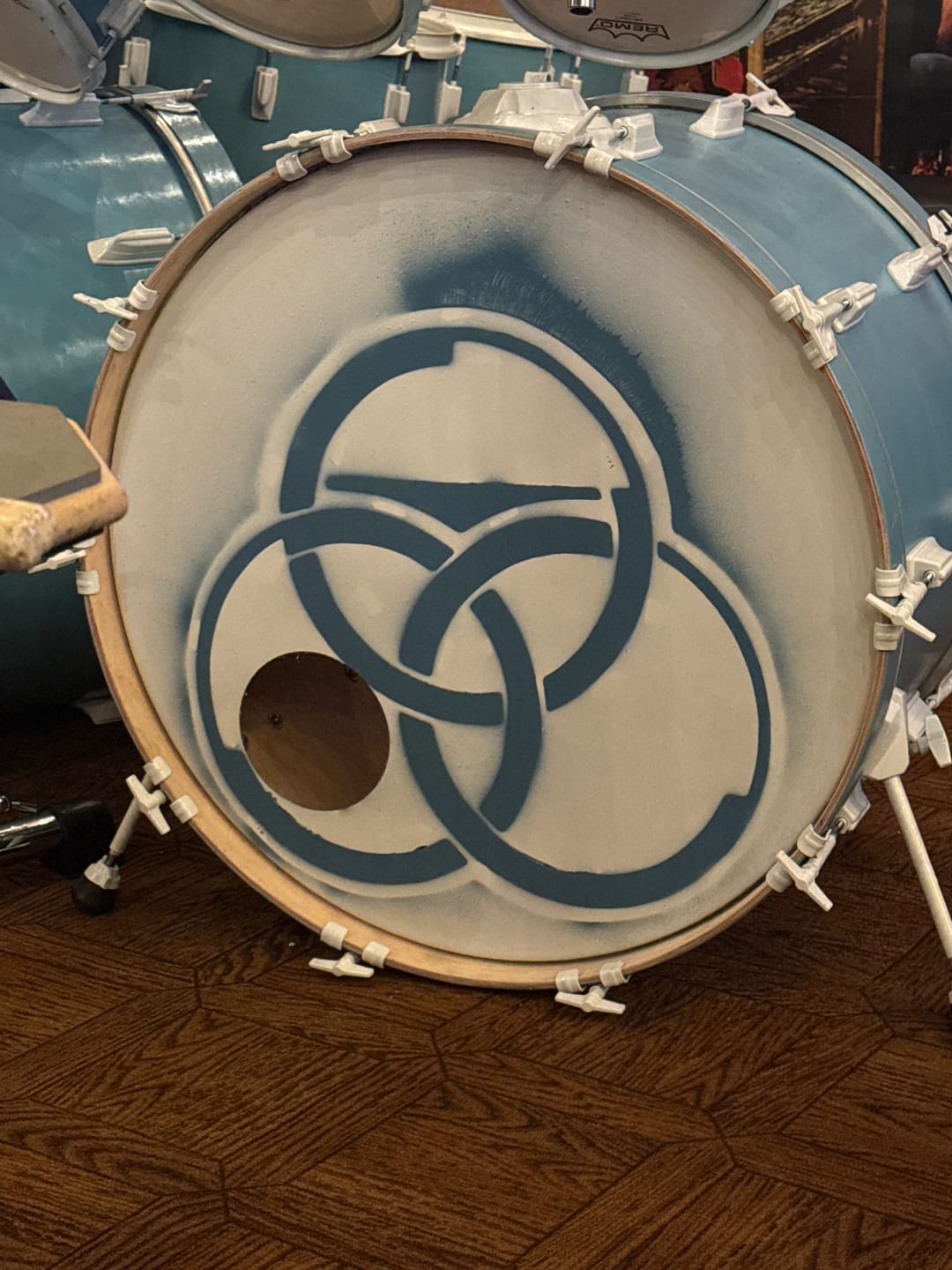 Customer photo review of Get a Custom Stencil!