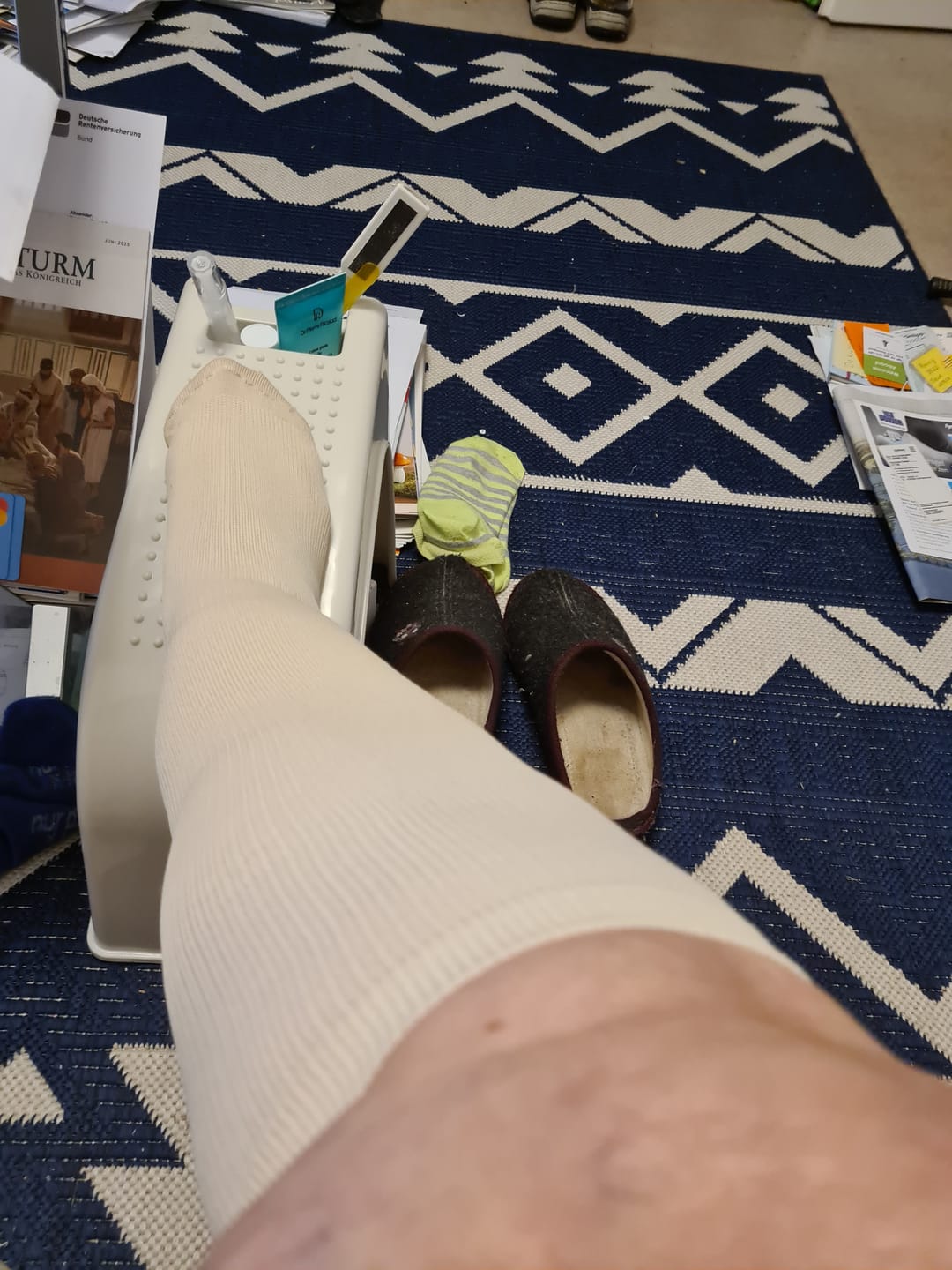 Customer photo review of Orthopädische Kompressionsstrümpfe