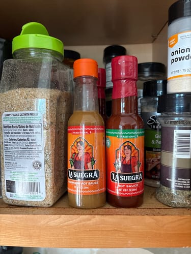 Customer photo review of La Suegra Habanero Hot Sauce