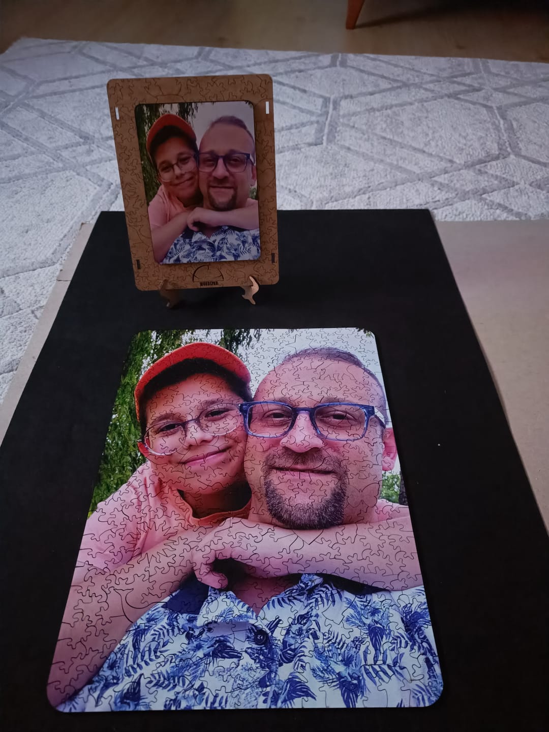 Customer photo review of Kişisel Tasarım - Ahşap Puzzle
