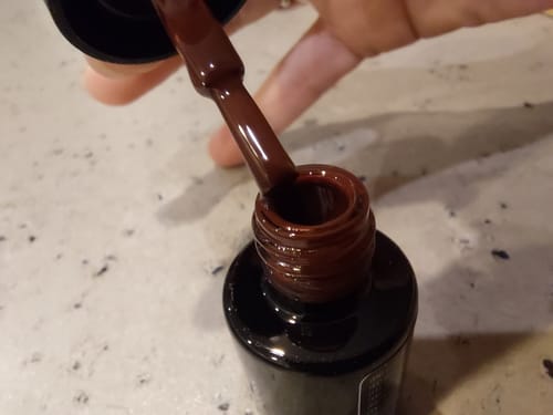 Customer photo review of Semilac 029 Espresso UV Gel Polish