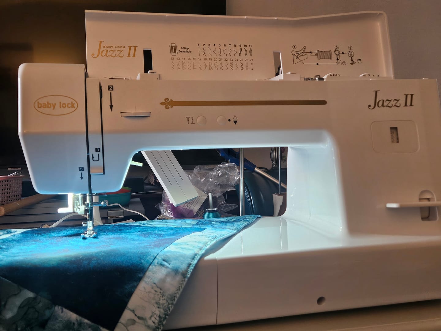 Customer photo review of Baby Lock Jazz 2 Sewing & Quilting Machine