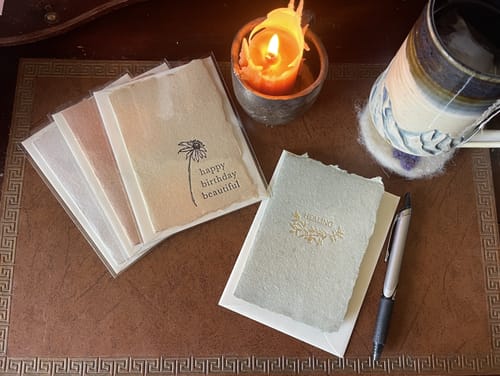 Customer photo review of Monthly Artisan Card Subscription