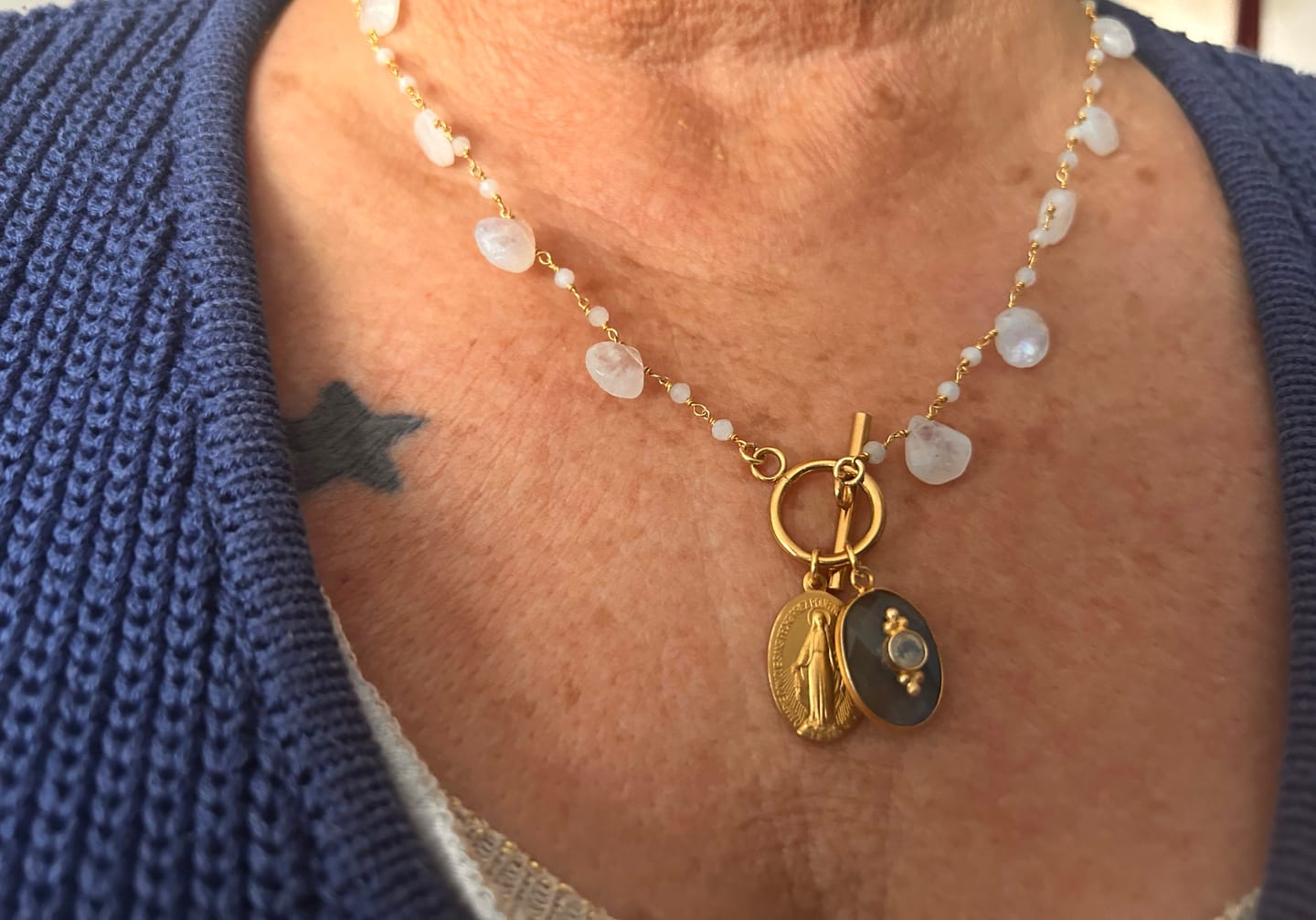 Customer photo review of Collier Jardin d'Hiver