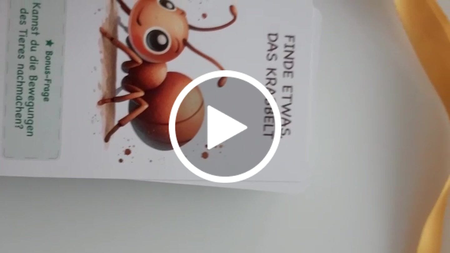 Customer video review of Edubini Gefunden! Outdoor Suchspiel für Kinder