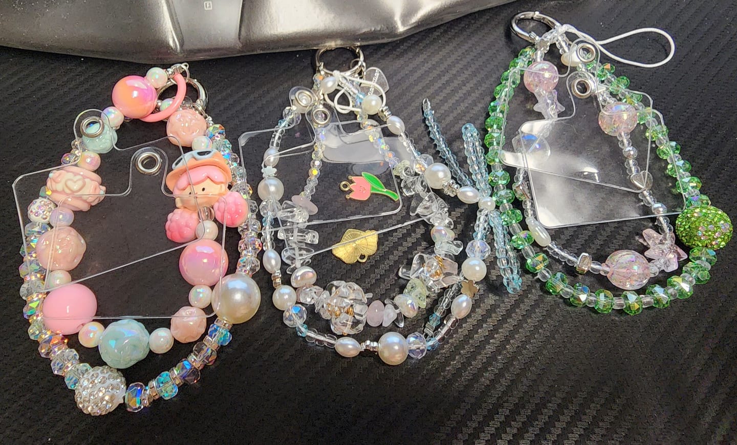 Customer photo review of A-Mystery Phone Chain & Bag Chain Blind Bags – 1–3 Surprise Handmade Charms & Beaded Straps