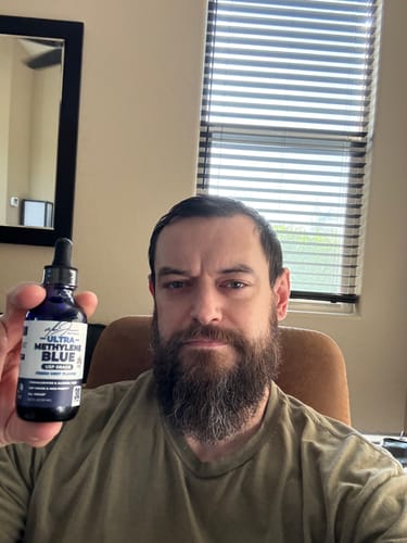 Customer photo review of 🎁 Ultra Methylene Blue - Fresh Mint Flavor (50% off)