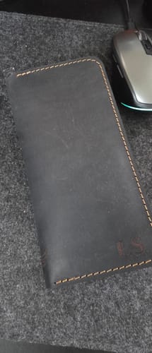 Customer photo review of The Houstonian Long Wallet