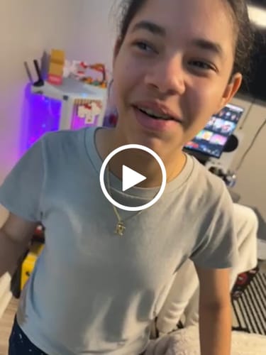 Customer video review of 14K Initial (N) CZ Pendant w/ Solid Two Tone Cuban Chain (18” Inches) JTJ™