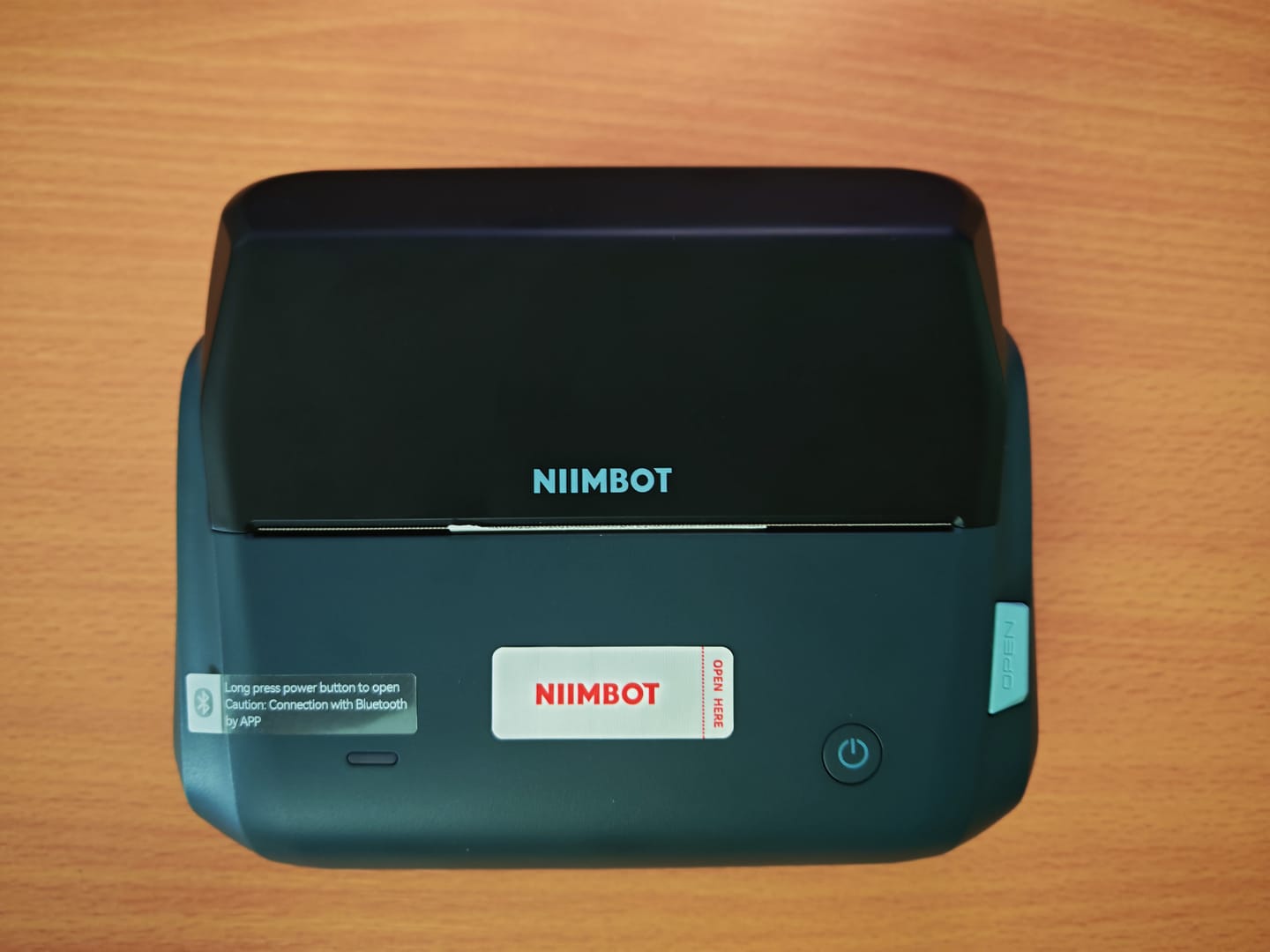 Customer photo review of NIIMBOT B4 Inkless Thermal Label Maker for Shipping Label, Idea for bussiness&offices